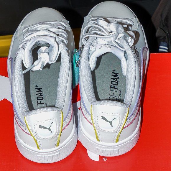 size‎ 6 white Puma ladies  sneaker - Picture 5 of 7